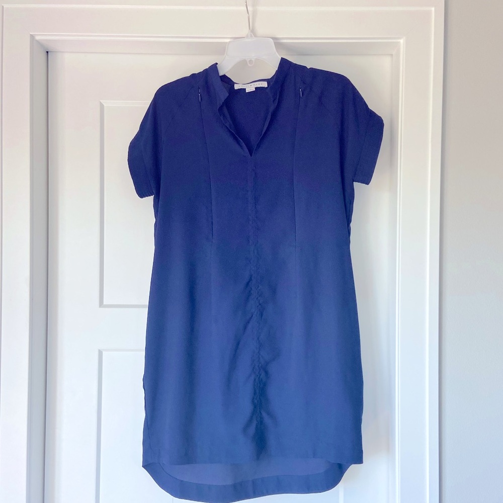 Loyal Hana | Blue Dress | Breastfeeding friendly